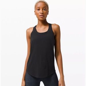 Lululemon Love Tank Top Pleated Black Size 8 NEW NWT Yoga